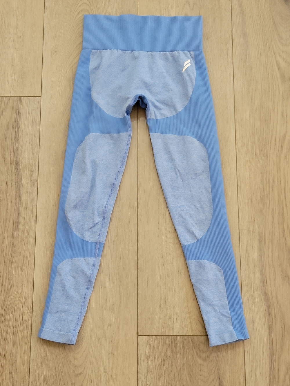 DOYOUEVEN Light Blue Seamless High-Waist Leggings